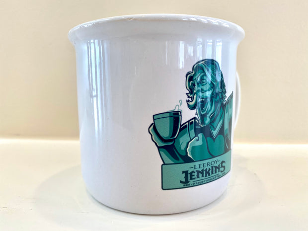 Leeroy Jenkins Coffee Mug.